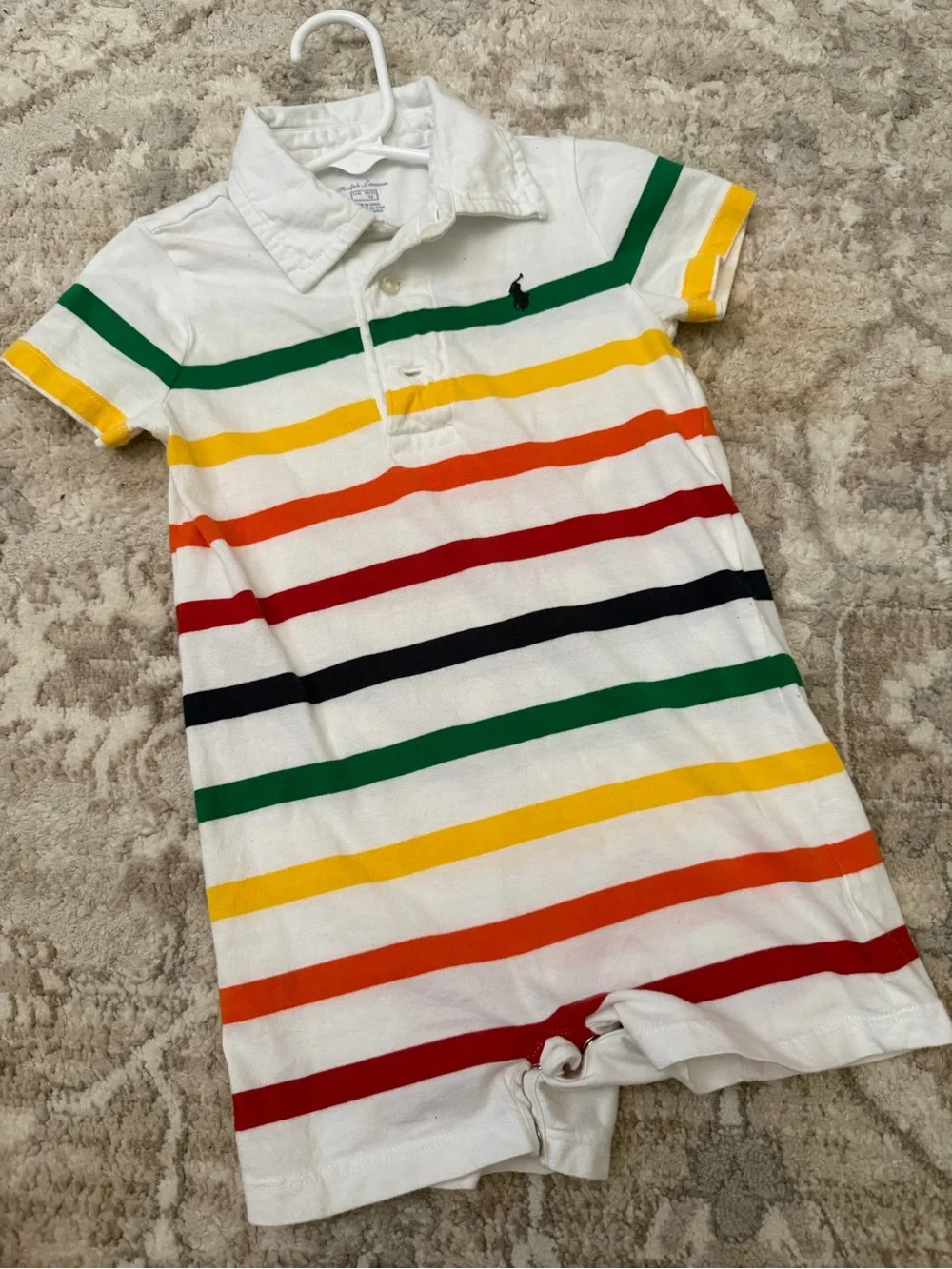 Ralph Lauren Polo Romper Shortall